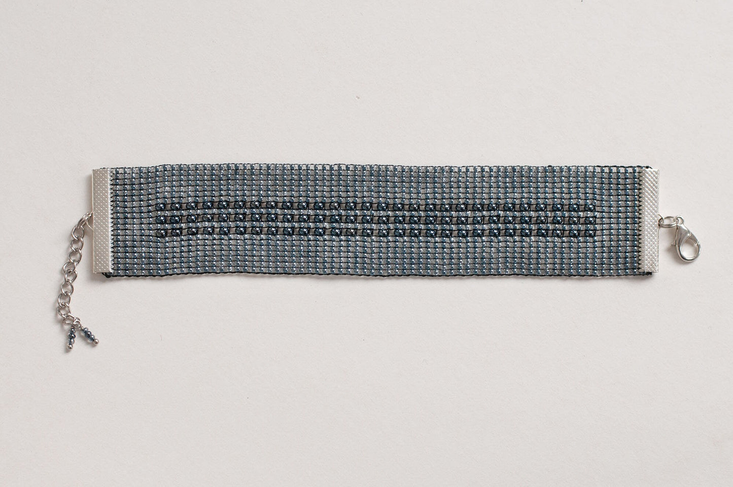 Minimalist Silver Cuff Bracelet - Handcrafted Modern Jewelry
