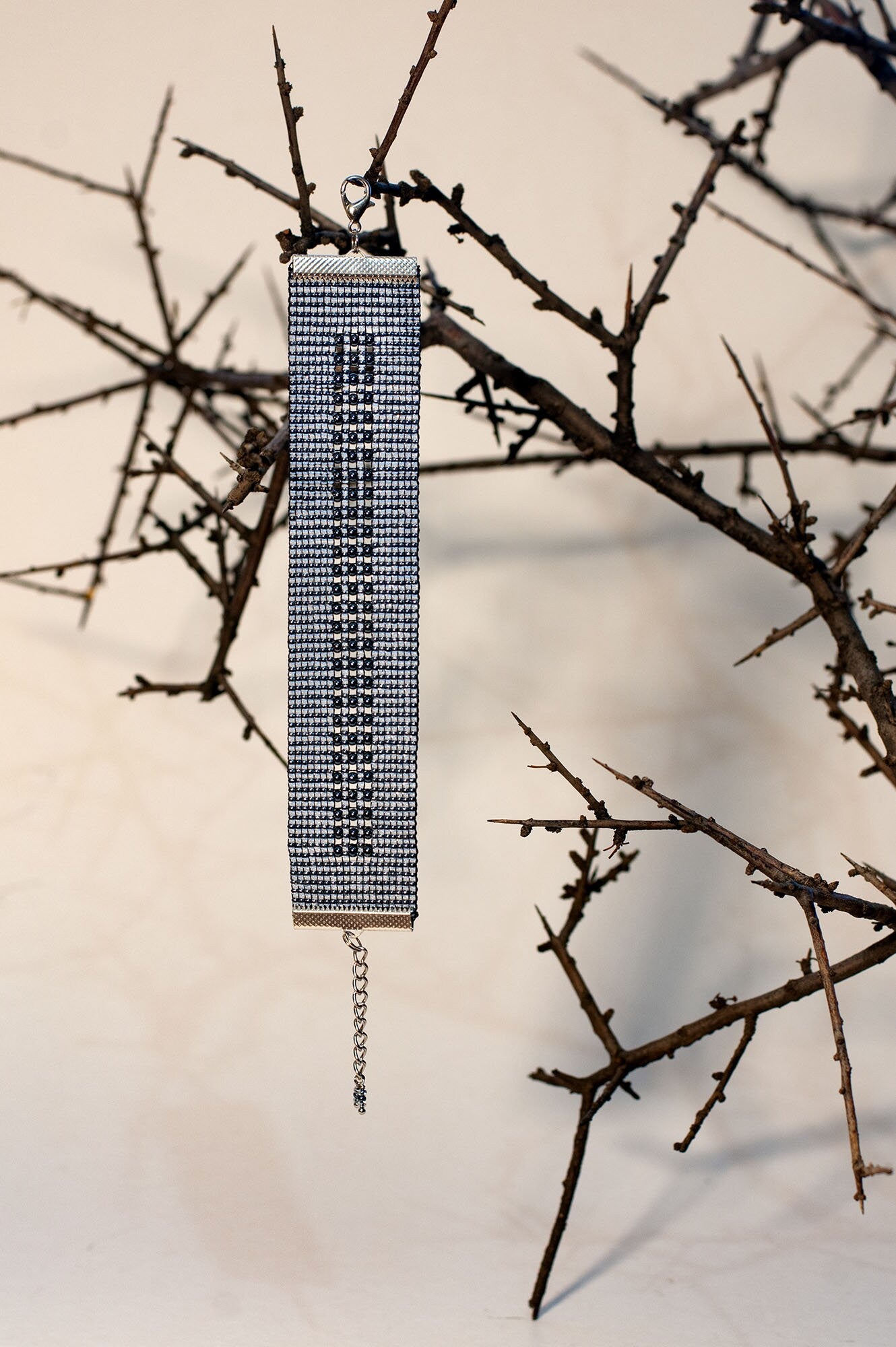 Minimalist Silver Cuff Bracelet - Handcrafted Modern Jewelry