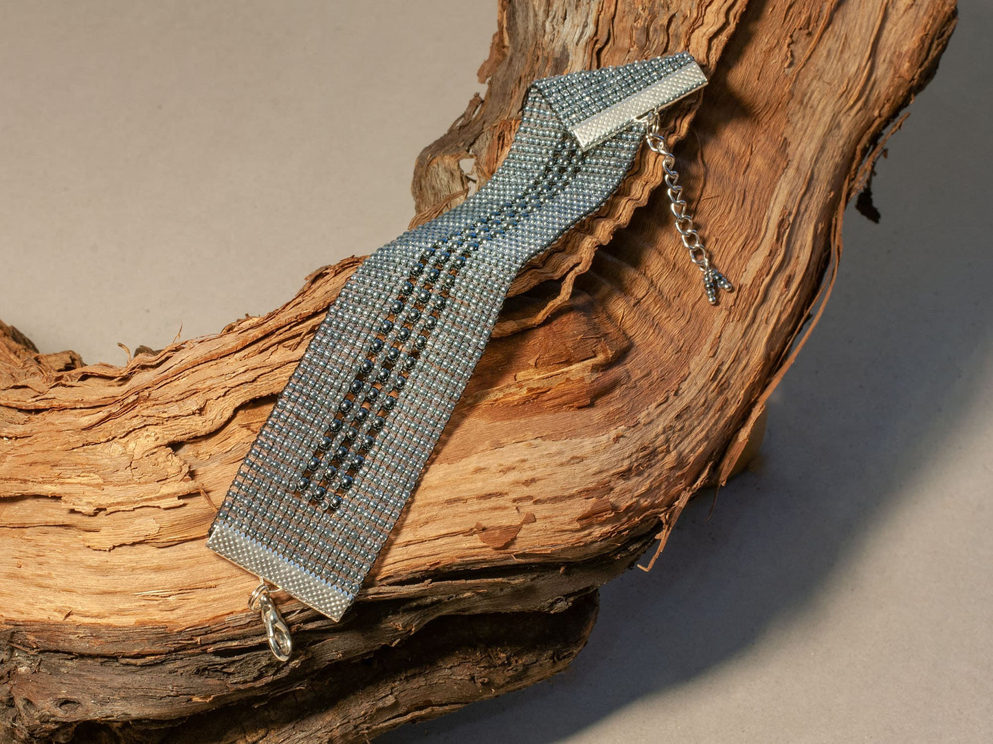 Minimalist Silver Cuff Bracelet - Handcrafted Modern Jewelry