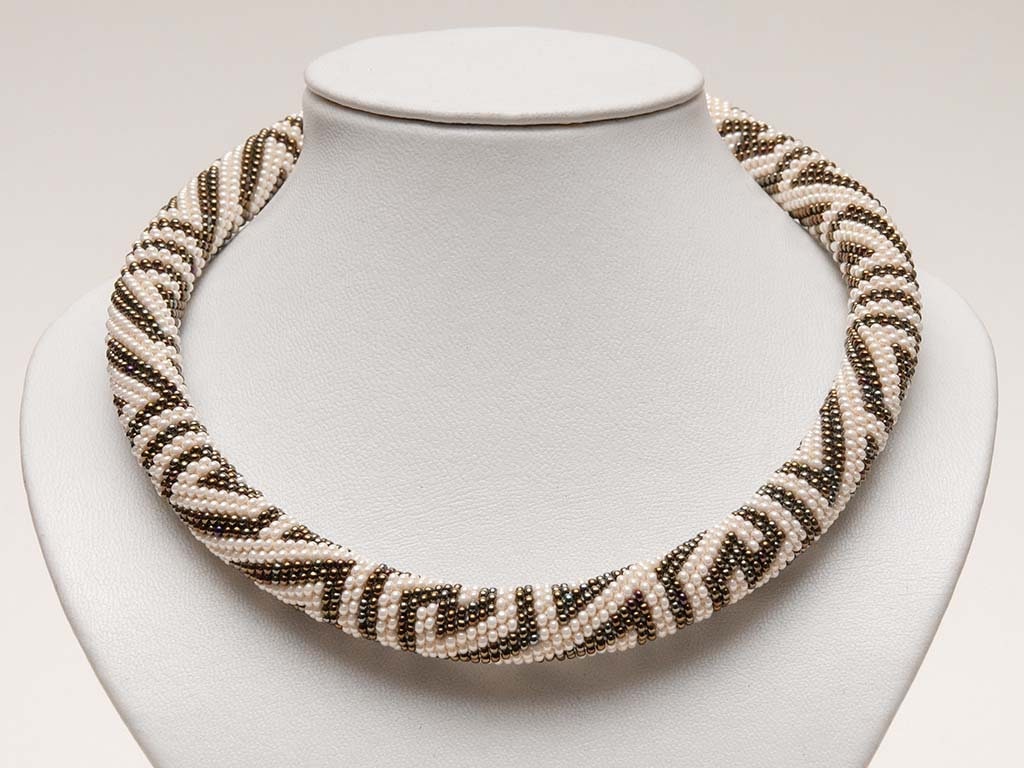 Geometric Celtic Goddess Necklace Handmade in Armenia Whimsical Statement Piece