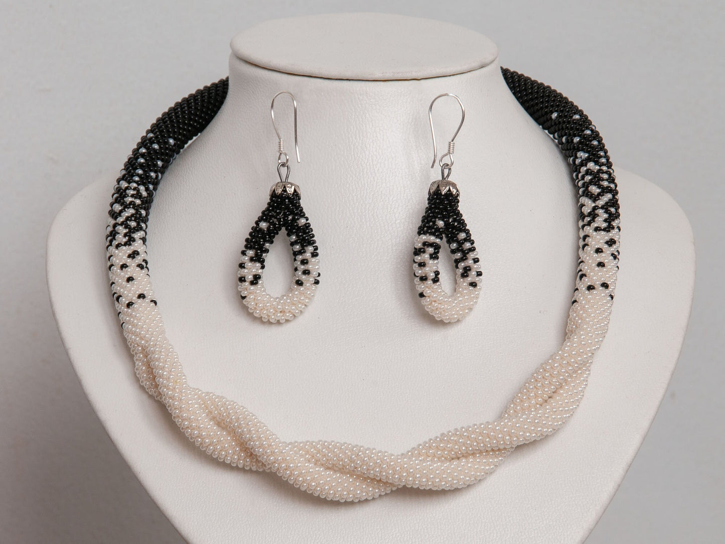 Elegant Infinity Twisted Jewelry Set for Formal Events Prom Weddings and Bridesmaids - Armenian Gift Bohemian and Evening Style