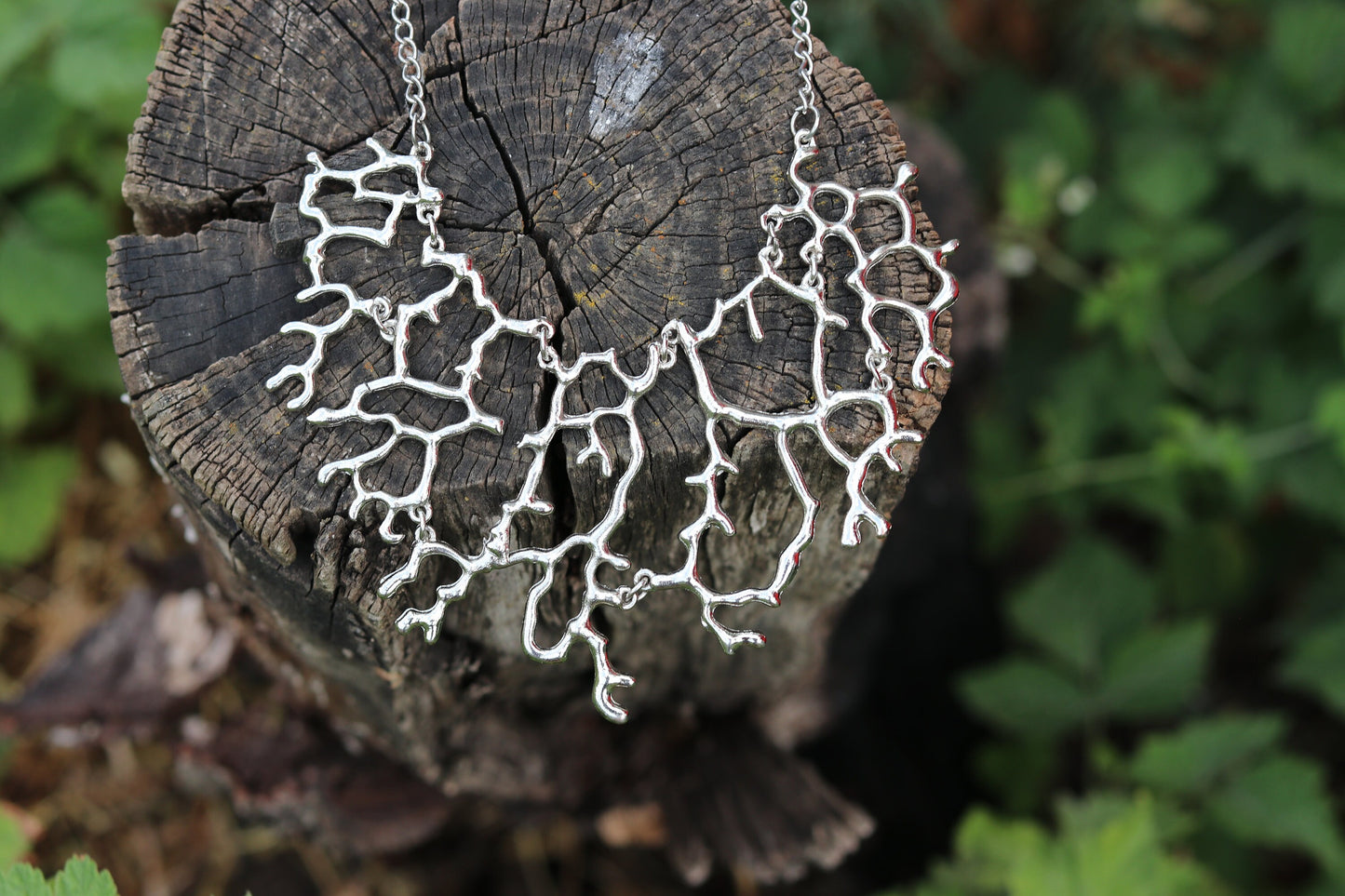 Modern Contemporary Armenian Abstract Necklace - Ethnic Handmade Lightning Design - Classy and Elegant Jewelry - Simple Statement
