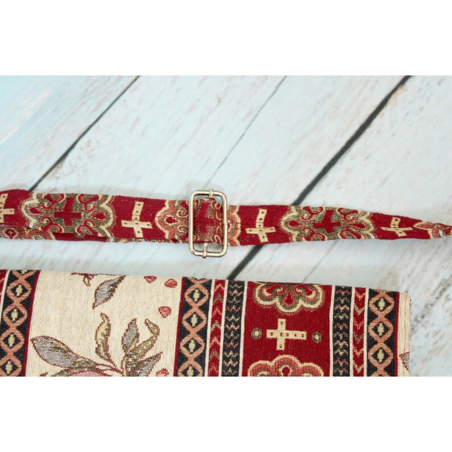 Armenian Carpet Fabric Laptop Padded Interior Bag - Customizable Size - Ideal for Graduation, New Job, Student, and Career Women
