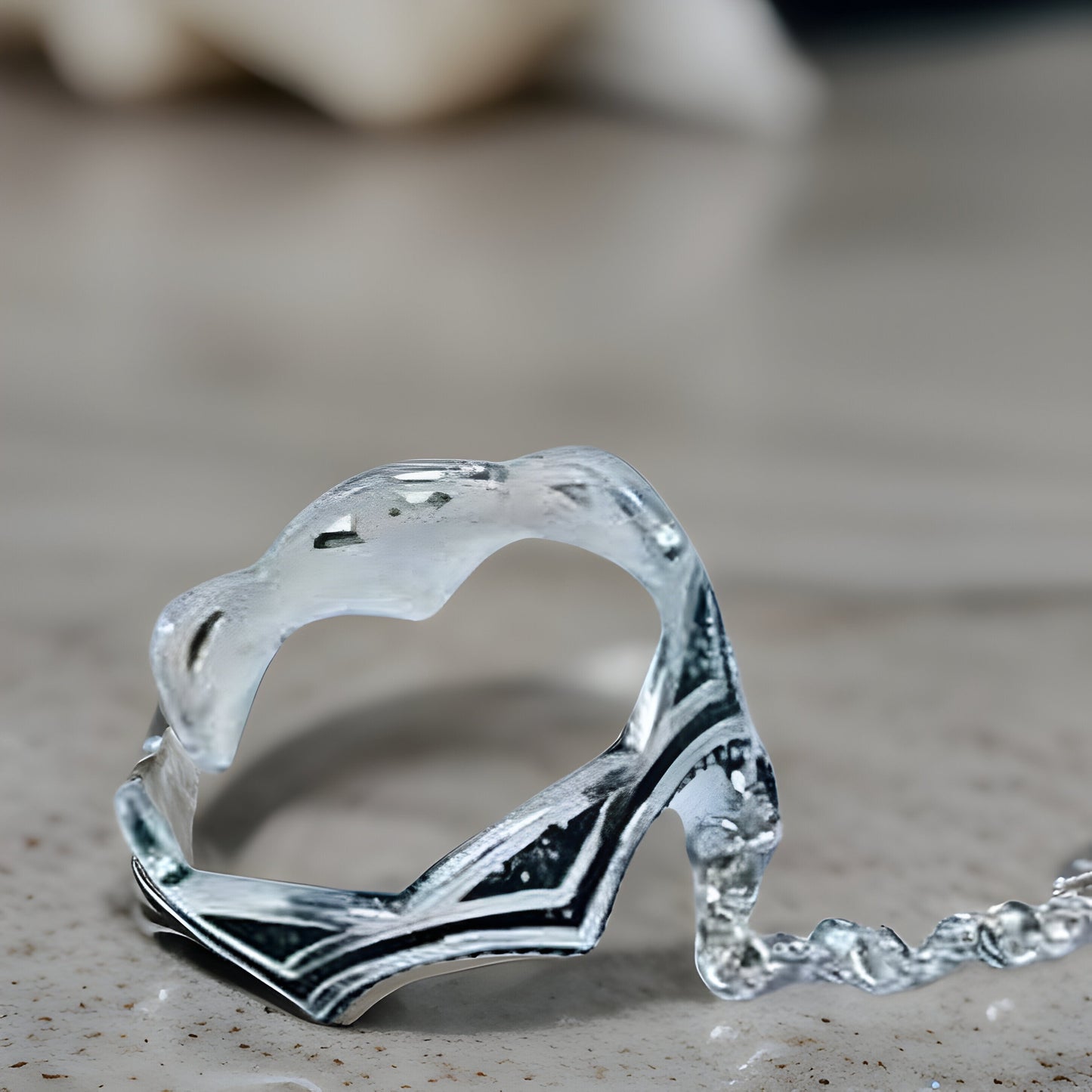 Adjustable Viking Double Sterling Silver Full Finger Ring - Games of Thrones Inspired Armenian Silver Design