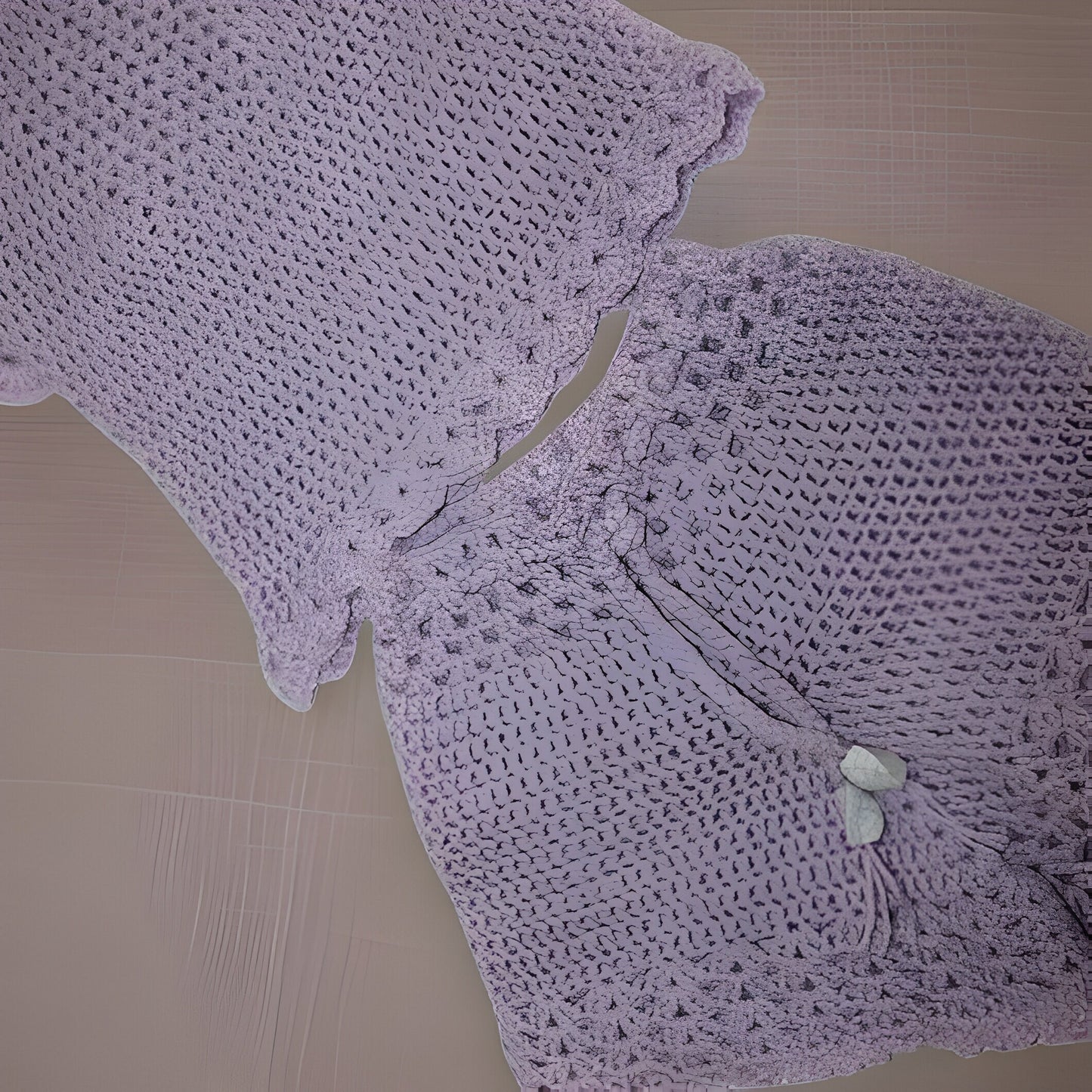 Crocheted Spring Set for Girls - Customizable for Special Occasions and Photoshoots - Ideal for Birthdays and Photoshoots - Short with Top