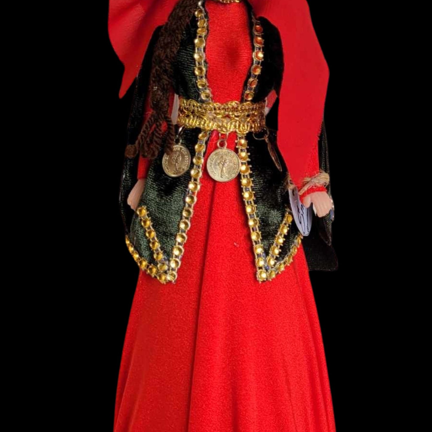 Armenian Barbie Doll - Red Taraz Traditional Ethnic Decor - Armenian Theme Party - Cultural Collectible