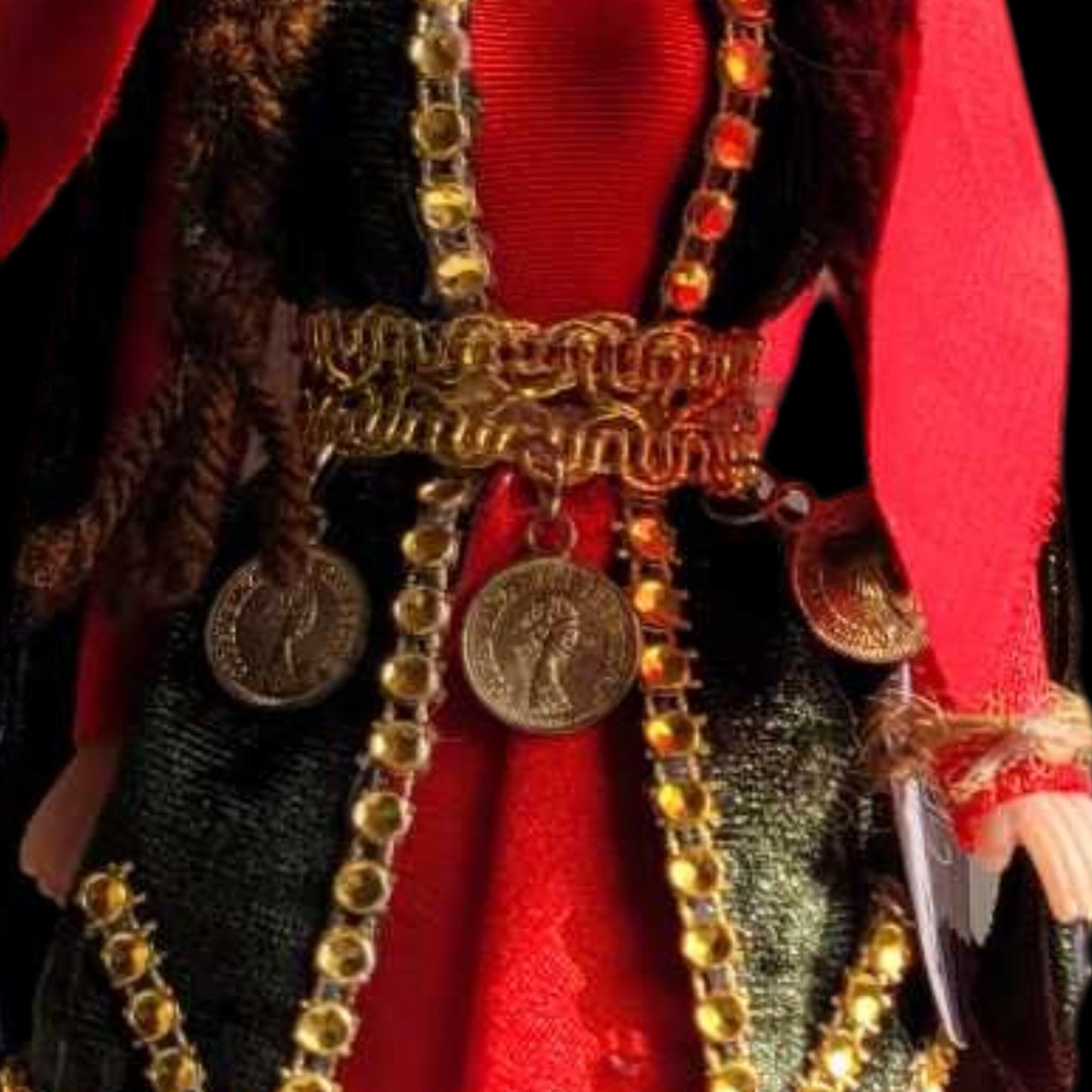 Armenian Barbie Doll - Red Taraz Traditional Ethnic Decor - Armenian Theme Party - Cultural Collectible
