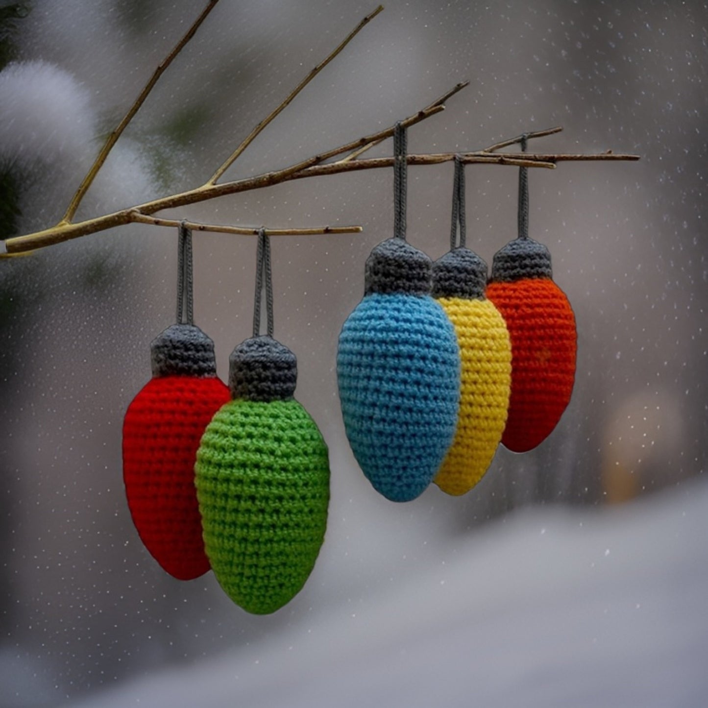 Baby-Safe Unbreakable Christmas Tree Ornaments - Heirloom Quality, Washable, Lifelong Keepsakes with Lights