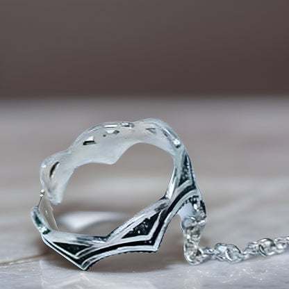 Adjustable Viking Double Sterling Silver Full Finger Ring - Games of Thrones Inspired Armenian Silver Design