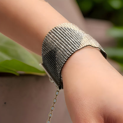 Chevron Bead Bracelet | Formal Bracelet | Classic Design |  | Rose Gold - Beige - Grey - Blue | Gift for Her | Armenian Gift | 100% Handmade