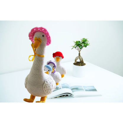 Mother Duck and Ducklings Set - Perfect for Play and Decoration- Addition to Nursery or Playroom - Ideal Gift for Kids and Duck Lovers