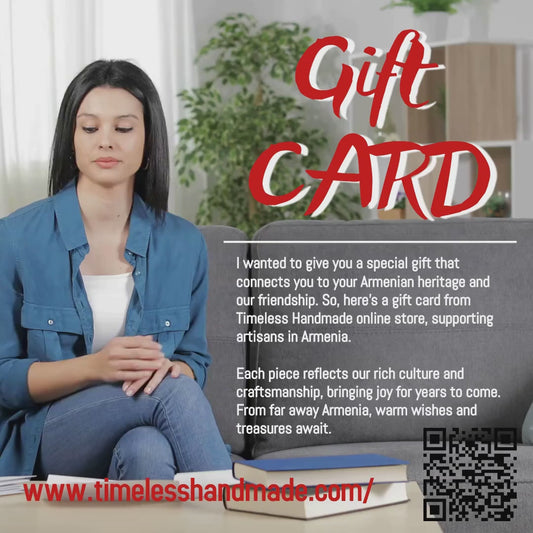 Timeless Handmade Gift Card -